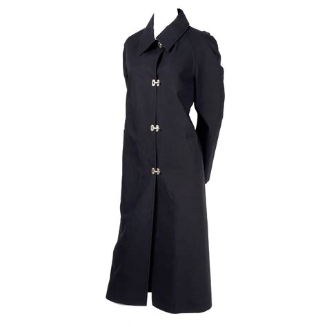 celine black trench coat|celine sleeveless trench.